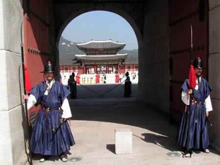 日軍占領朝鮮王宮景福宮