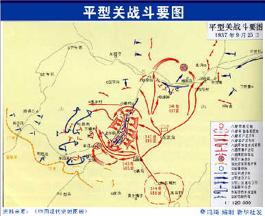 平型關戰役結束